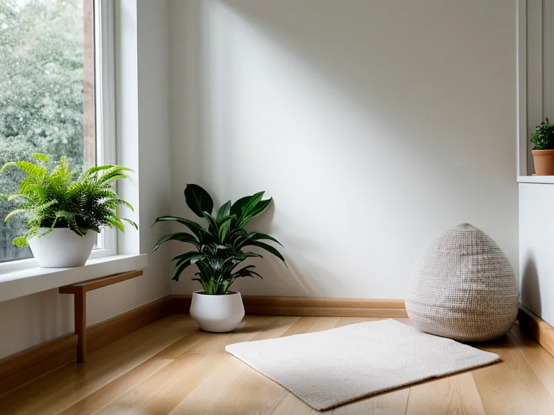 Teeschale neben Design-Skizzen auf dem Schreibtisch als kurze Meditationspause im Arbeitsalltag