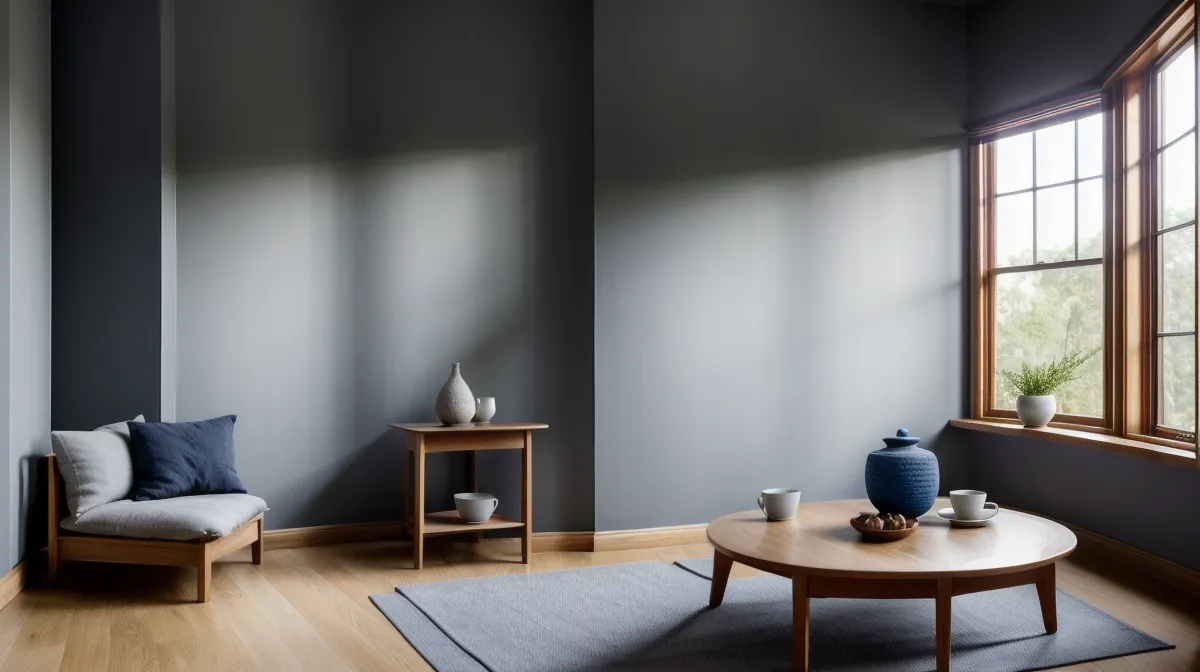 Verbindung zum Höheren Selbst im Designalltag durch Meditation stärken – ruhiger Moment einer UX-Designerin nach dem Burnout